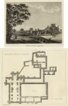 Ireland, Co. Tipperary, Holy Cross view and plan, 1786
