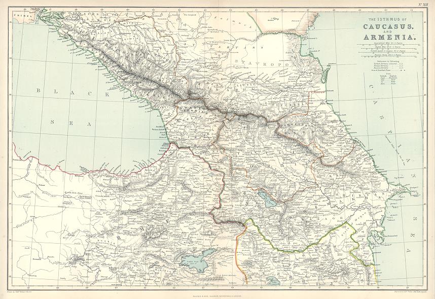Caucasus (Georgia, Azerbaijan, Armenia etc.), 1872