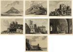 Cornwall, St. Michael's Mount, seven views and description, 1786
