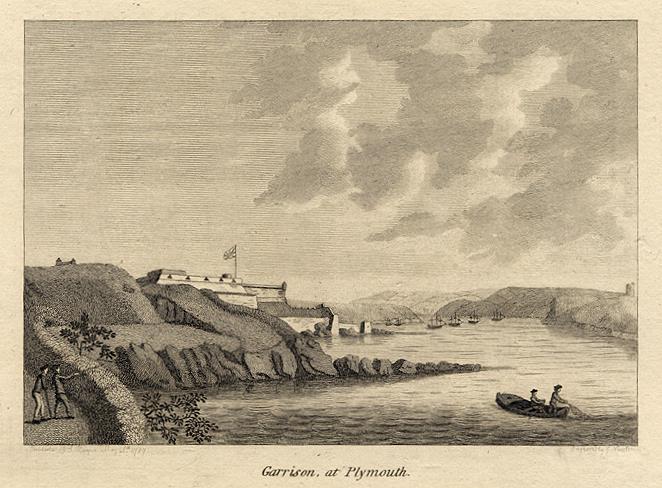 Cornwall, Plymouth Garrison, 1786