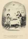 Cockney social caricature, Robert Seymour, 1835 / 1878