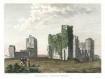 Ireland, Co. Dublin, Baldungan Castle & Church, 1786