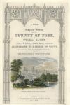 Yorkshire, York view, 1829