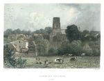 Surrey, Dorking Church, 1839