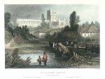 Hertfordshire, St.Alban's Abbey, 1839