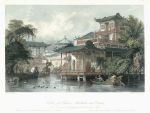 China, House of a Chinese Merchant at Canton, 1843