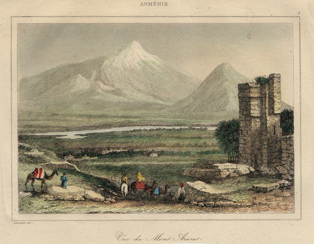 Armenia, Mount Ararat, 1838