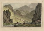 Armenia, Pass of Dariel, 1838