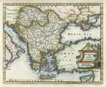 Hungary & Turkey in Europe (with Greece, Macedonia, Albania, Bulgaria and Romania), 1772