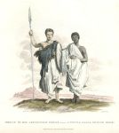 Ethiopia, Young Galla and British man, 1811