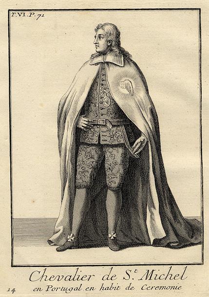 Chevalier de St.Michael of Portugal, 1718