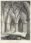 Scotland, Glasgow Cathedral crypt, 1848