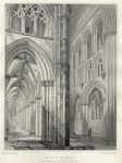 Scotland, Glasgow Cathedral interior, 1848