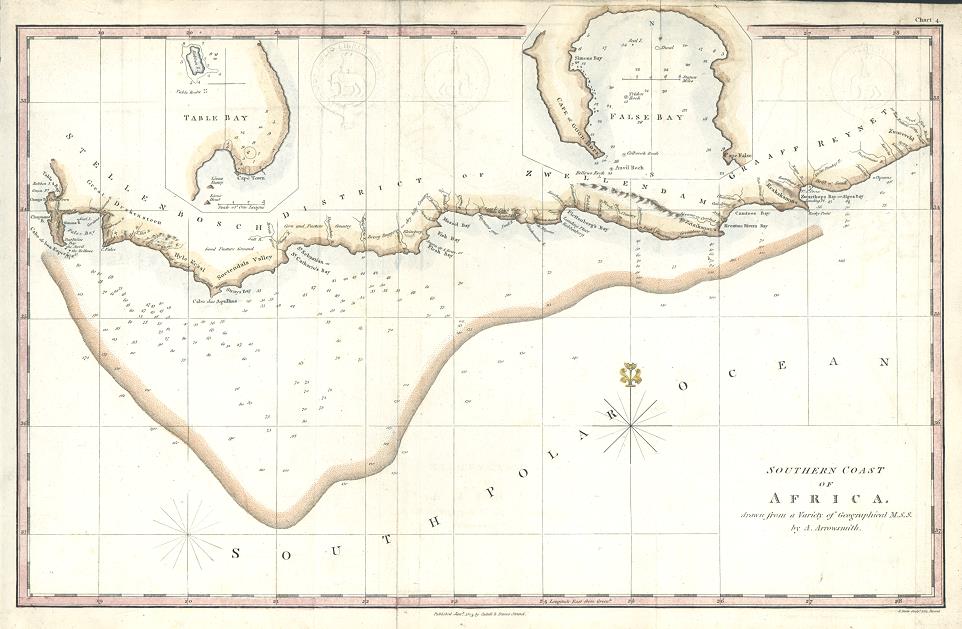 South Africa coast, 1803