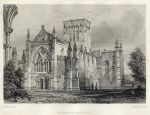 Scotland, Haddington Church, 1848