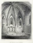 Scotland, Inchcolm Chapter House, 1848