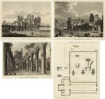 Ireland, Co. Roscommon, Boyle Abbey (4 plates), 1786