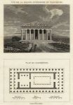 Ancient Greece, Parthenon, 1825