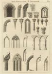 Irish Architecture and Ornaments (windows, columns and capitals), 1786