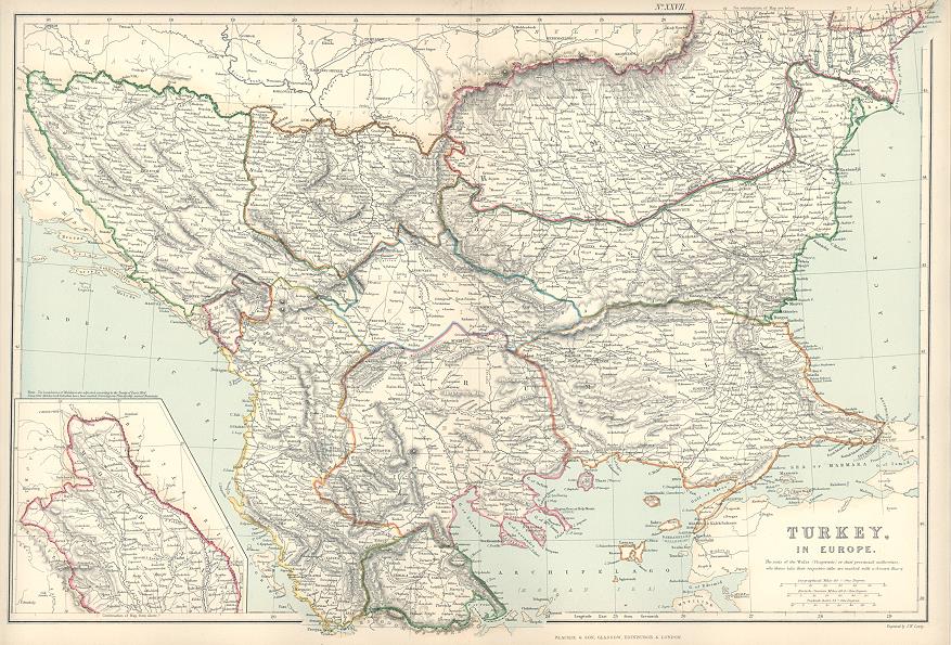 Turkey in Europe (Balkans), 1872