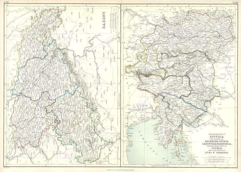 Archduchy of Austria and Saxony, 1872