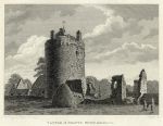 Ireland, Co.Laois, Castle of Grants Town, 1786
