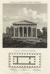Ancient Greece, Temple of Theseus, 1825