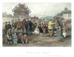 China, Punishment of the Bastinado, 1843