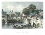 China, Ancient Bridge at Chapoo, 1843