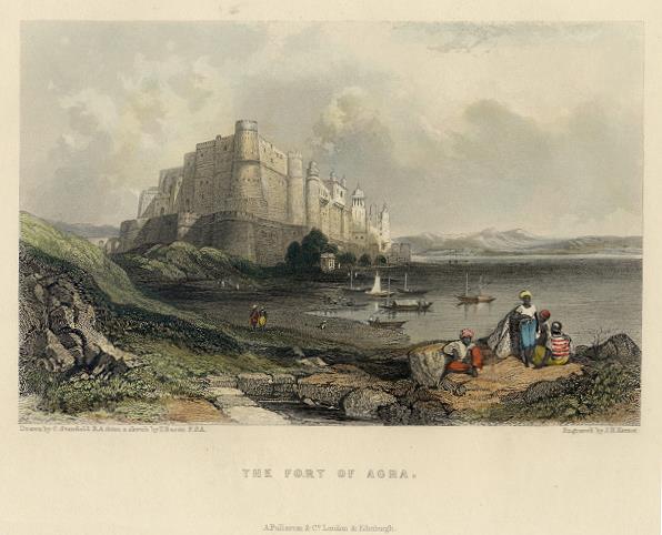 India, Fort of Agra, 1856