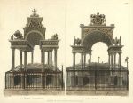 Westminster Abbey, Monuments to Queen Elizabeth and Mary Queen of Scots, 1812