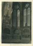 Westminster Abbey, West side of the Chapel of St.Paul, 1812