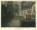 Westminster Abbey, East side of the Chapel of St.Paul, 1812