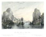 China, The Shih-Mun, or Rock Gates in Kiang-nan, 1843