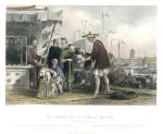 China, Cat Merchants & Tea Dealers in Tong-Chow, 1843