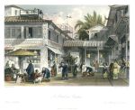 China, Street in Canton, 1843
