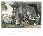 China, Mandarin's Family playing cards, 1843