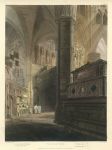 Westminster Abbey, North East Area, 1812