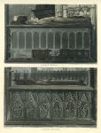 Westminster Abbey, Monuments to Queens Phillipa & Eleanor, 1812