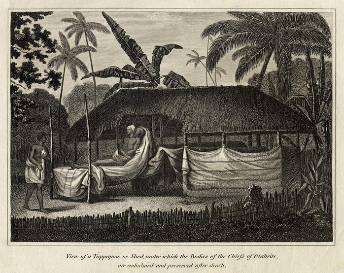 Tahiti, House of the Dead, 1817