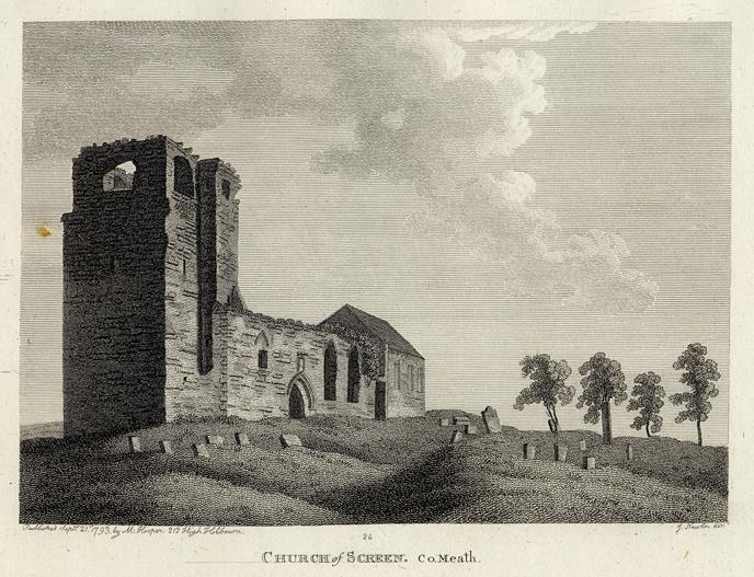 Ireland, Co.Meath, Church of Screen, 1786