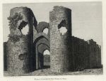 Ireland, Co.Mayo, Ballylaghan Castle, 1786