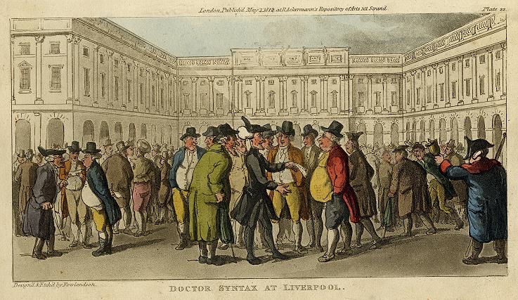 Doctor Syntax at Liverpool, 1812