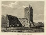 Ireland, Co.Kildare, Abbey at Noas, 1786