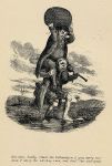Cockney social caricature, Irish joke, Robert Seymour, 1835 / 1878