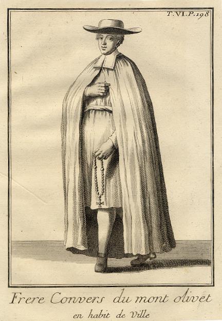 Monk of Mount Olivet (Benedictine, Italy), 1718