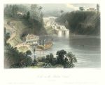 Canada, Locks on the Rideau Canal near Bytown, 1842
