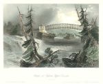 Canada, Bridge at Bytown, 1842