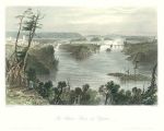 Canada, Ottawa River at Bytown, 1842