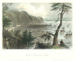Canada, Timber Depot near Quebec, 1842